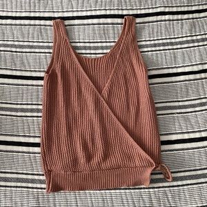 Knit tank top